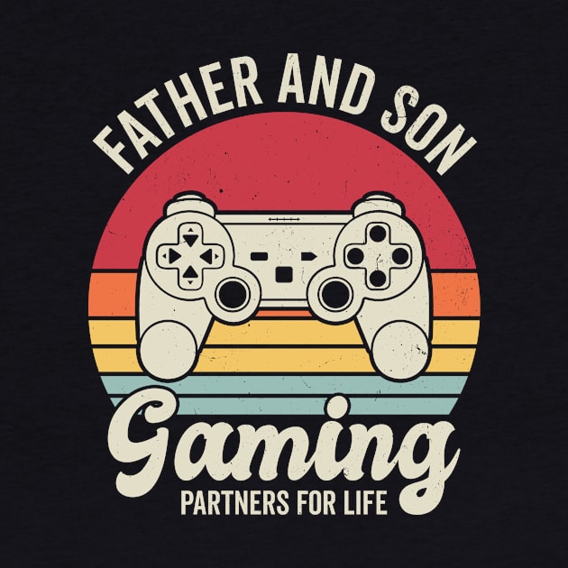 Father and son gaming partners for life by RusticVintager